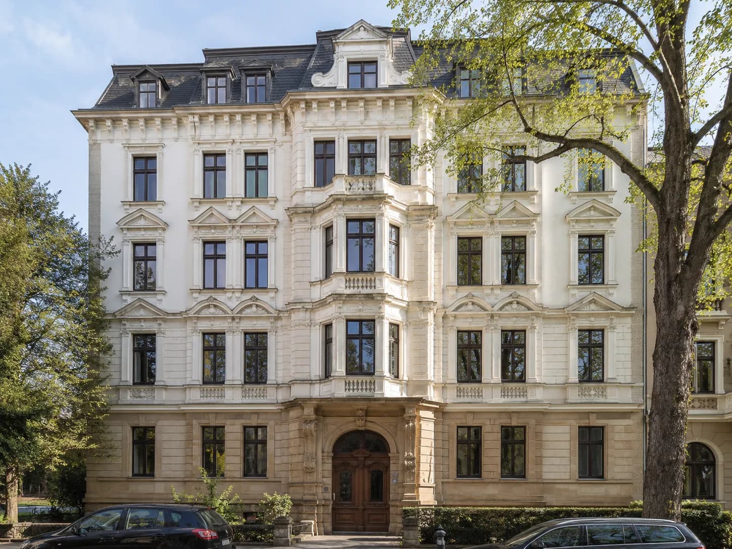 Illustration: Leipziger Gründerzeit-Mehrfamilienhaus
