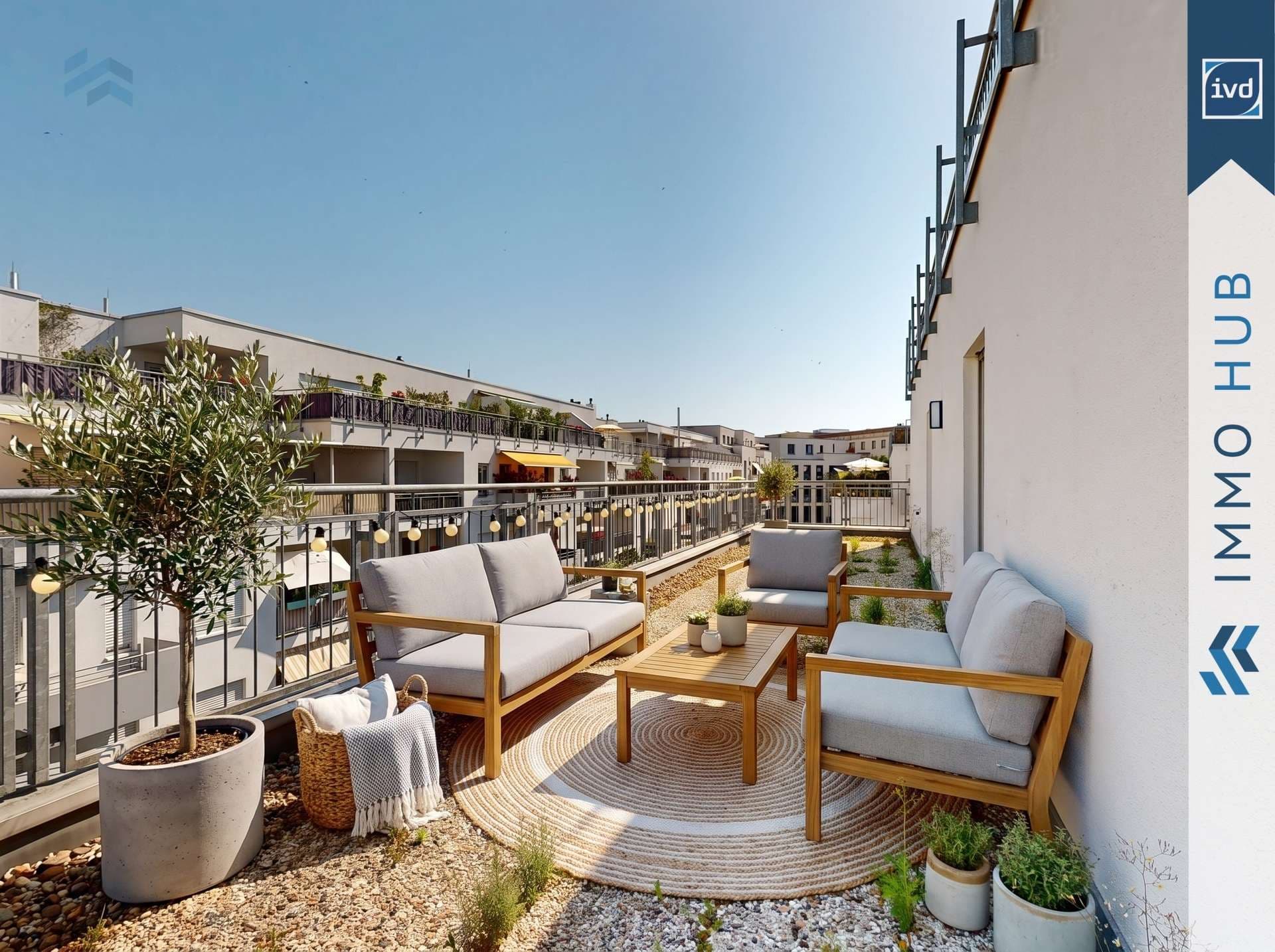 Terrasse digital gestaged